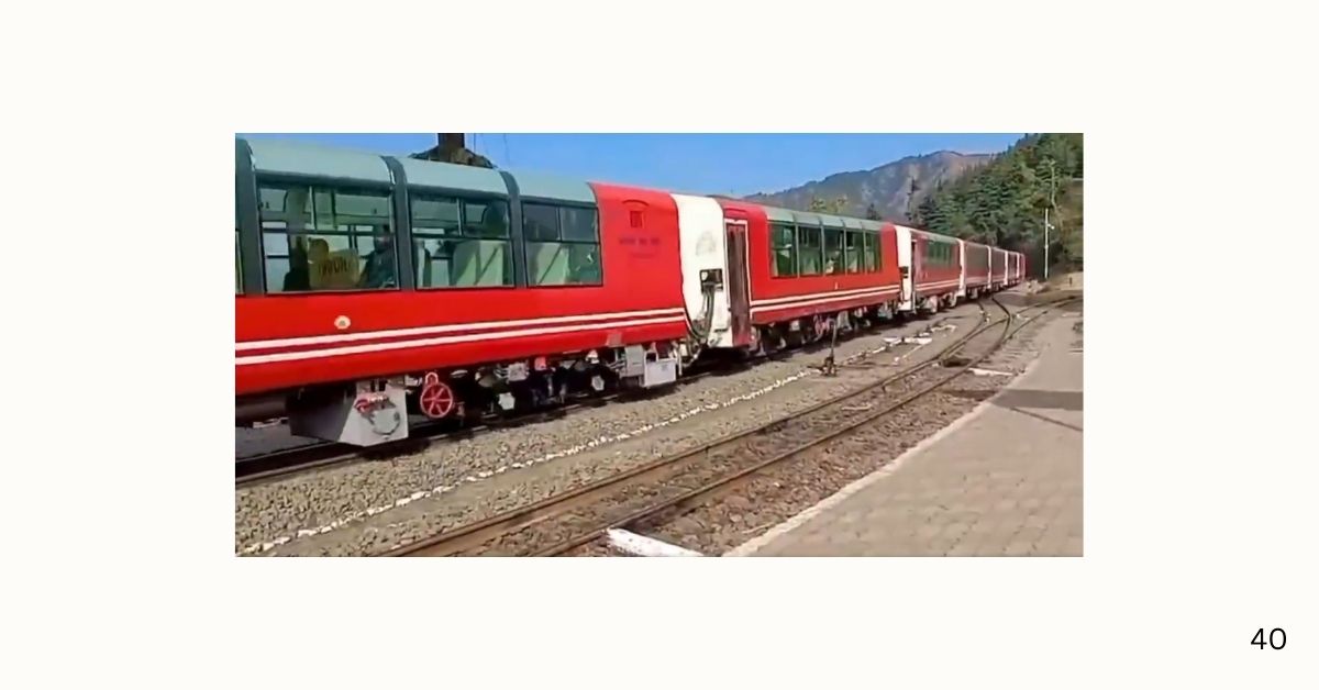 New Kalka to Shimla Vistadome Train Soon