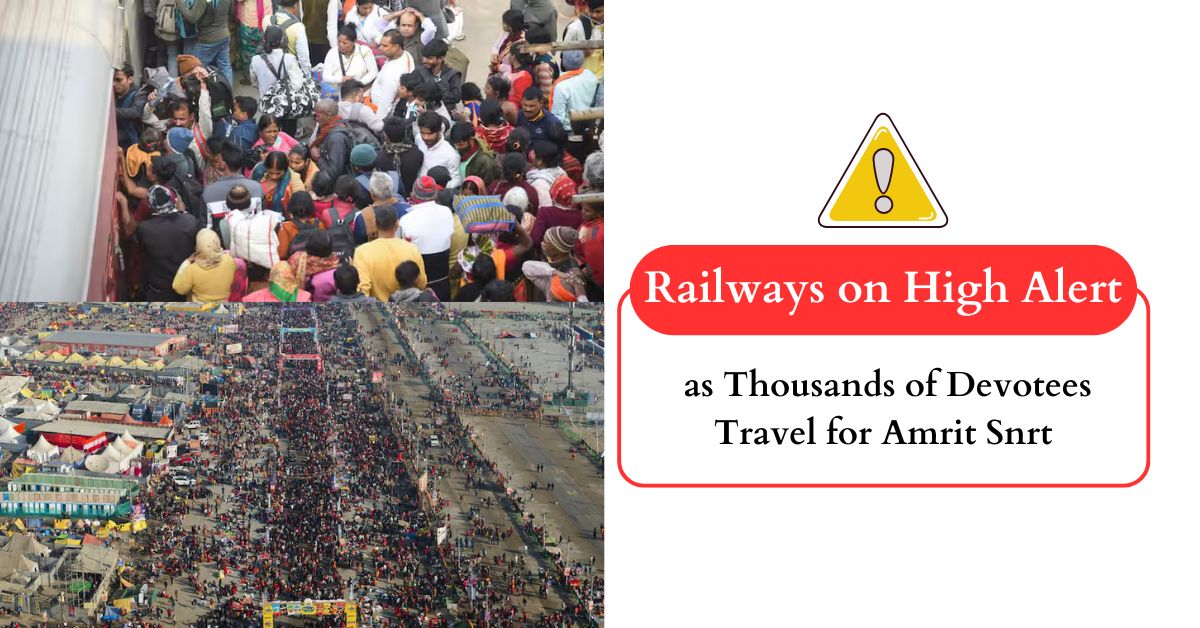 Railways on High Alert as Thousands of Devotees Travel for Amrit Snan