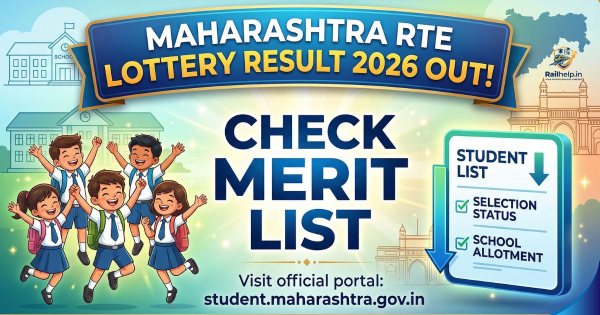 Maharashtra RTE Lottery Result 2026 Out Check Merit List