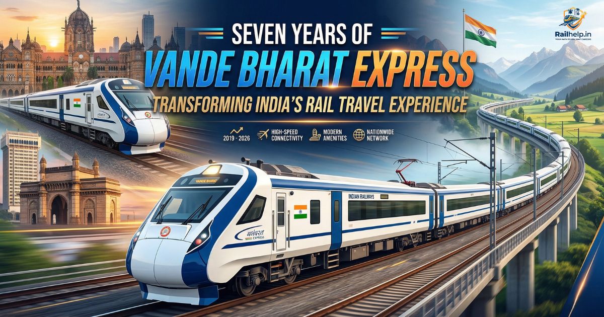 Seven Years of Vande Bharat Express Transforming India’s Rail Travel Experience